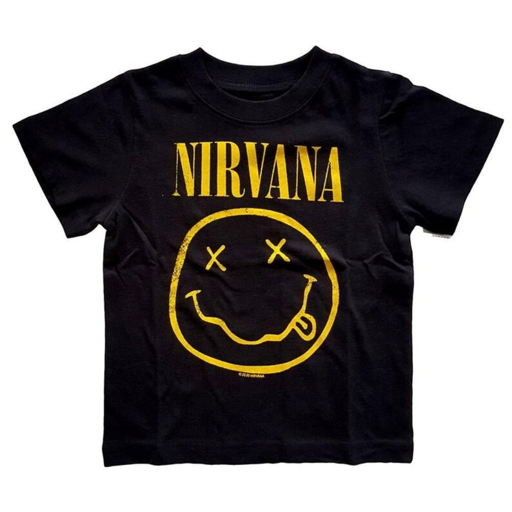 Nirvana Kids T-Shirt Yellow Smiley